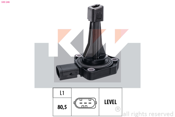 Motoroliepeil sensor KW 500 246