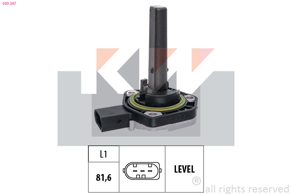 Motoroliepeil sensor KW 500 247