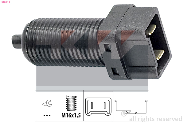 Remlichtschakelaar KW 510 012