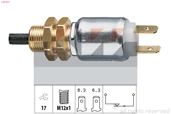 Remlichtschakelaar KW 510 014