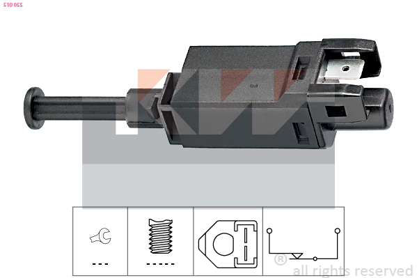 Remlichtschakelaar KW 510 055