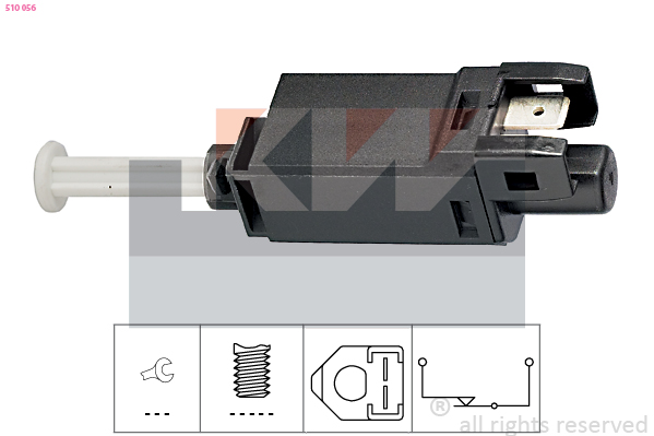 Remlichtschakelaar KW 510 056