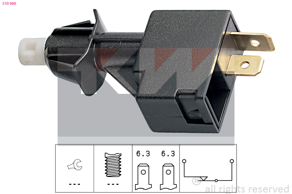 Remlichtschakelaar KW 510 060