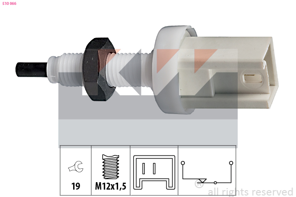 Remlichtschakelaar KW 510 066