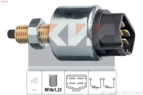 Remlichtschakelaar KW 510 105