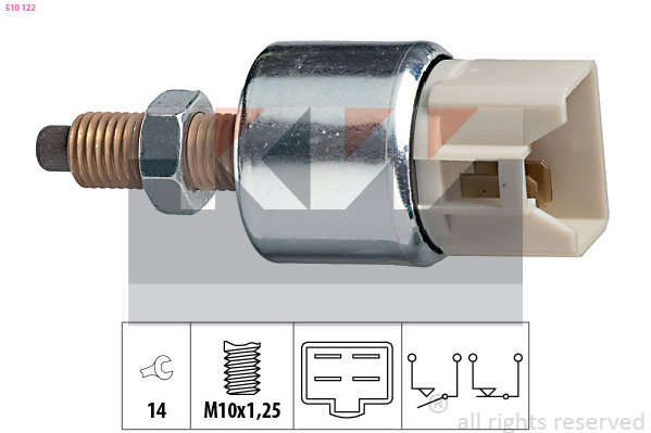 Remlichtschakelaar KW 510 122