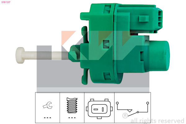 Koppelingbedieningsschakelaar (motor) KW 510 137