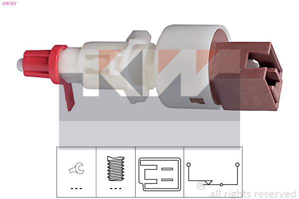 Koppelingbedieningsschakelaar (motor) KW 510 157