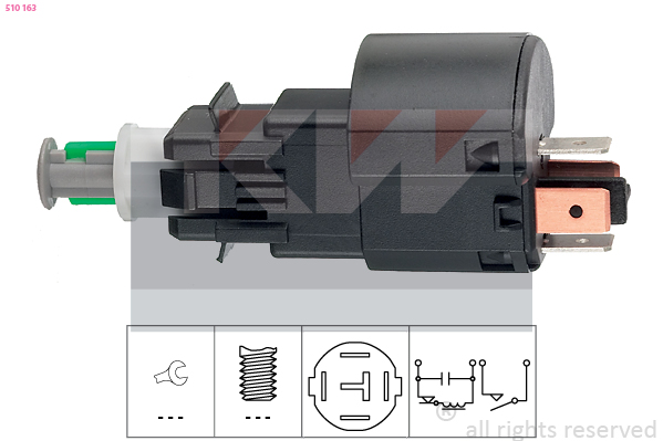 Remlichtschakelaar KW 510 163