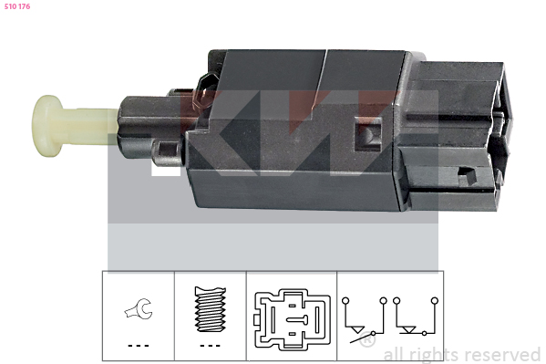 Remlichtschakelaar KW 510 176