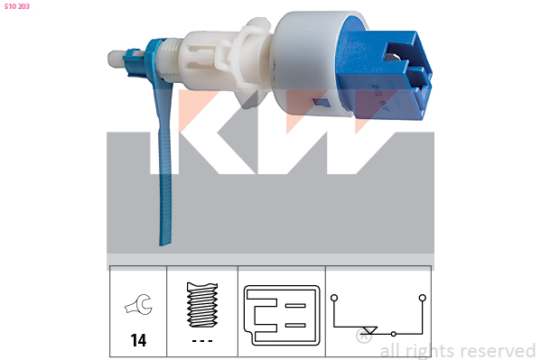 Remlichtschakelaar KW 510 203