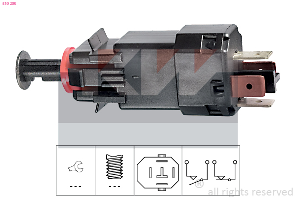 Remlichtschakelaar KW 510 205