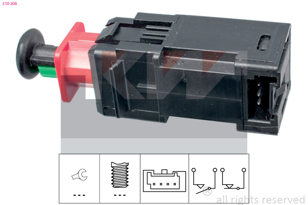 Remlichtschakelaar KW 510 208