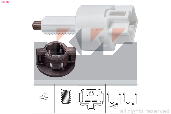 Remlichtschakelaar KW 510 212