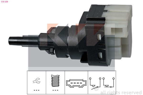 Remlichtschakelaar KW 510 229