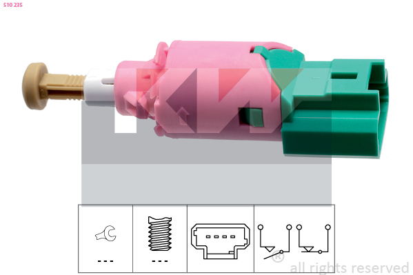 Remlichtschakelaar KW 510 235