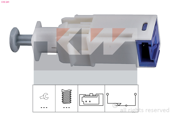 Koppelingbedieningsschakelaar (motor) KW 510 241