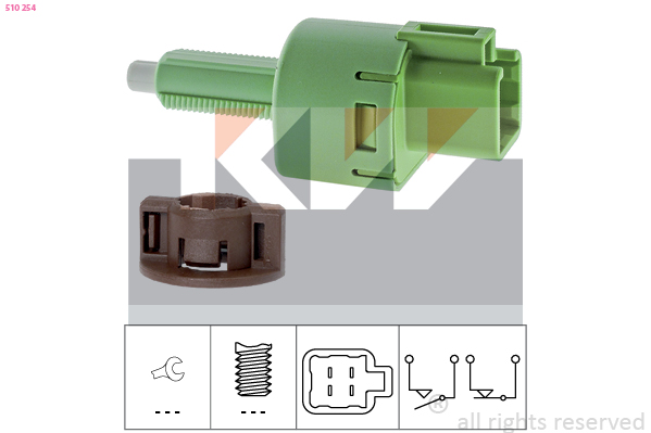 Remlichtschakelaar KW 510 254