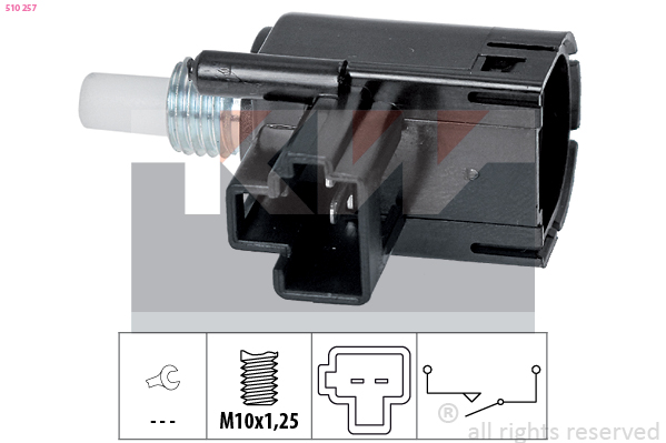 Koppelingbedieningsschakelaar (motor) KW 510 257