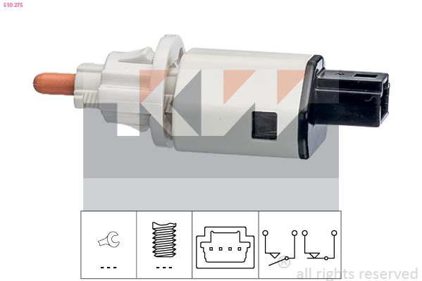 Remlichtschakelaar KW 510 275