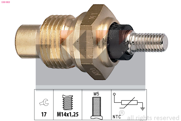 Temperatuursensor KW 530 003