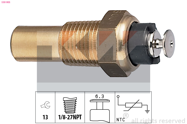 Temperatuursensor KW 530 005