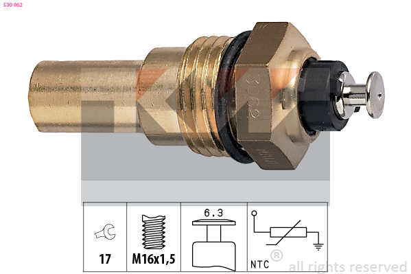 Temperatuursensor KW 530 062