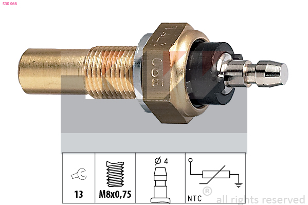 Temperatuursensor KW 530 068