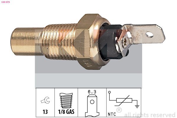 Temperatuursensor KW 530 079