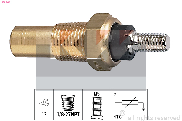 Temperatuursensor KW 530 082