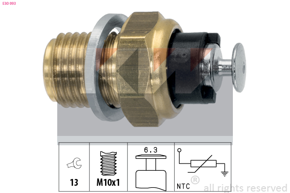 Olietemperatuursensor KW 530 093