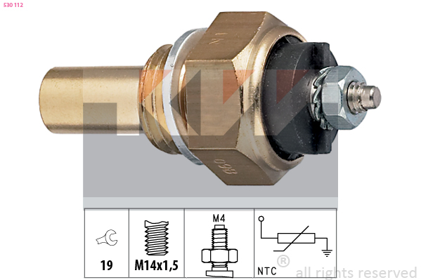 Temperatuursensor KW 530 112