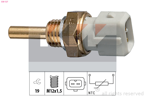 Temperatuursensor KW 530 127