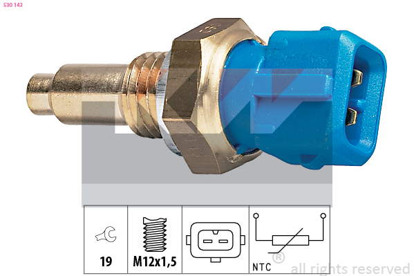 Temperatuursensor KW 530 143