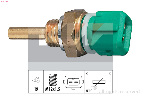 Temperatuursensor KW 530 149