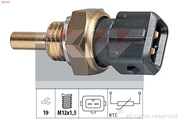 Temperatuursensor KW 530 157