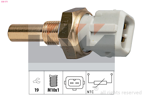 Temperatuursensor KW 530 171