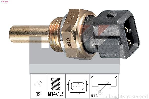 Temperatuursensor KW 530 176