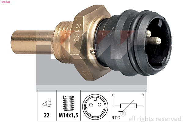 Temperatuursensor KW 530 183