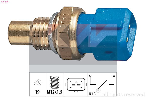 Temperatuursensor KW 530 194