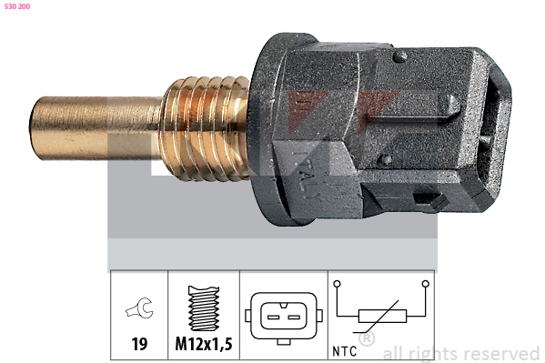 Temperatuursensor KW 530 200