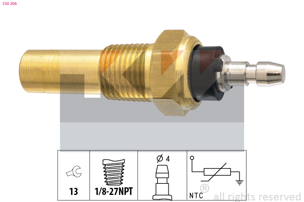 Temperatuursensor KW 530 208