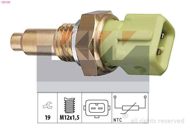 Temperatuursensor KW 530 220