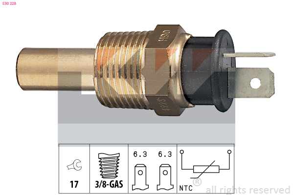 Temperatuursensor KW 530 228