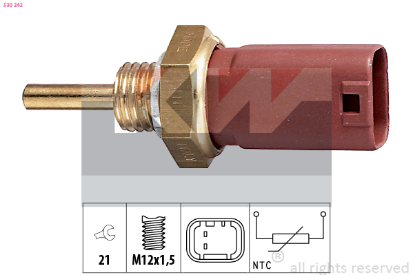 Temperatuursensor KW 530 242