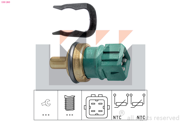 Temperatuursensor KW 530 260