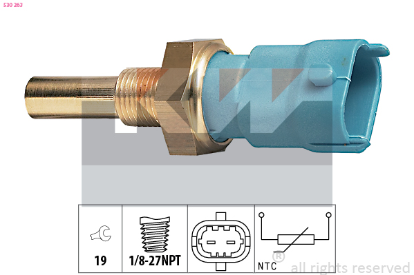 Temperatuursensor KW 530 263