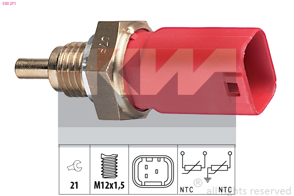 Temperatuursensor KW 530 271