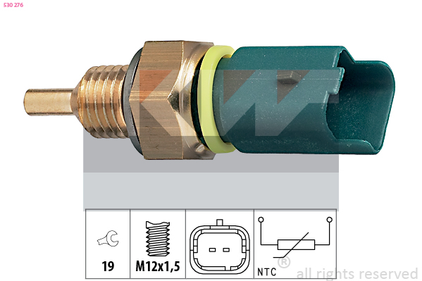 Temperatuursensor KW 530 276