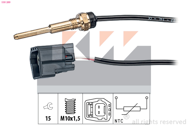 Temperatuursensor KW 530 289